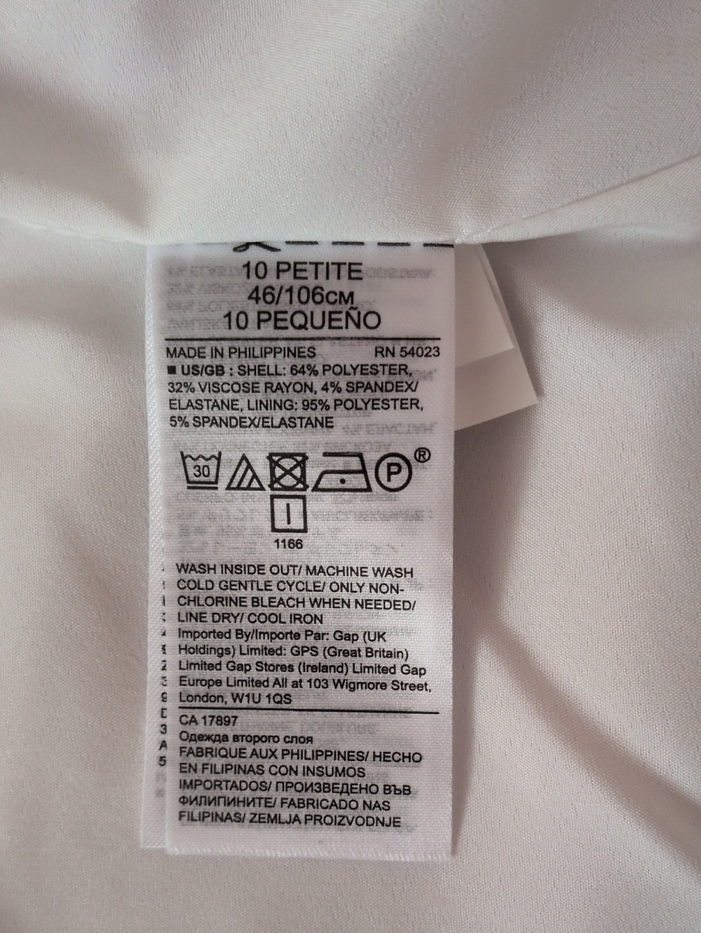 Banana Republic Light Lavender Tailored Blazer - Picture 7 of 7